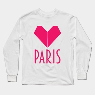 I LOVE PARIS Long Sleeve T-Shirt